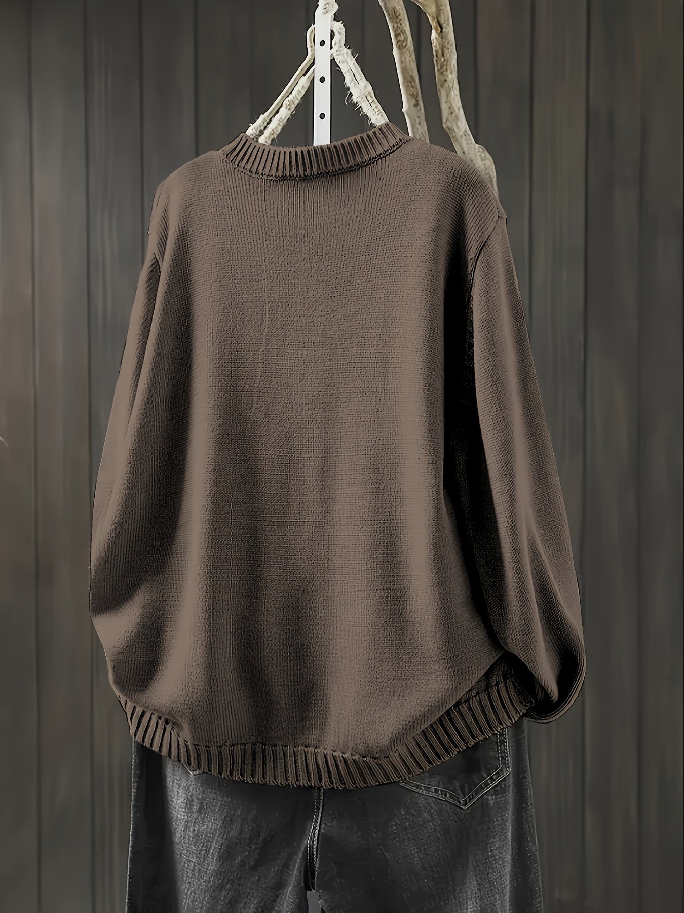 Strickjacke mit Knopfleiste für Damen - Image 10