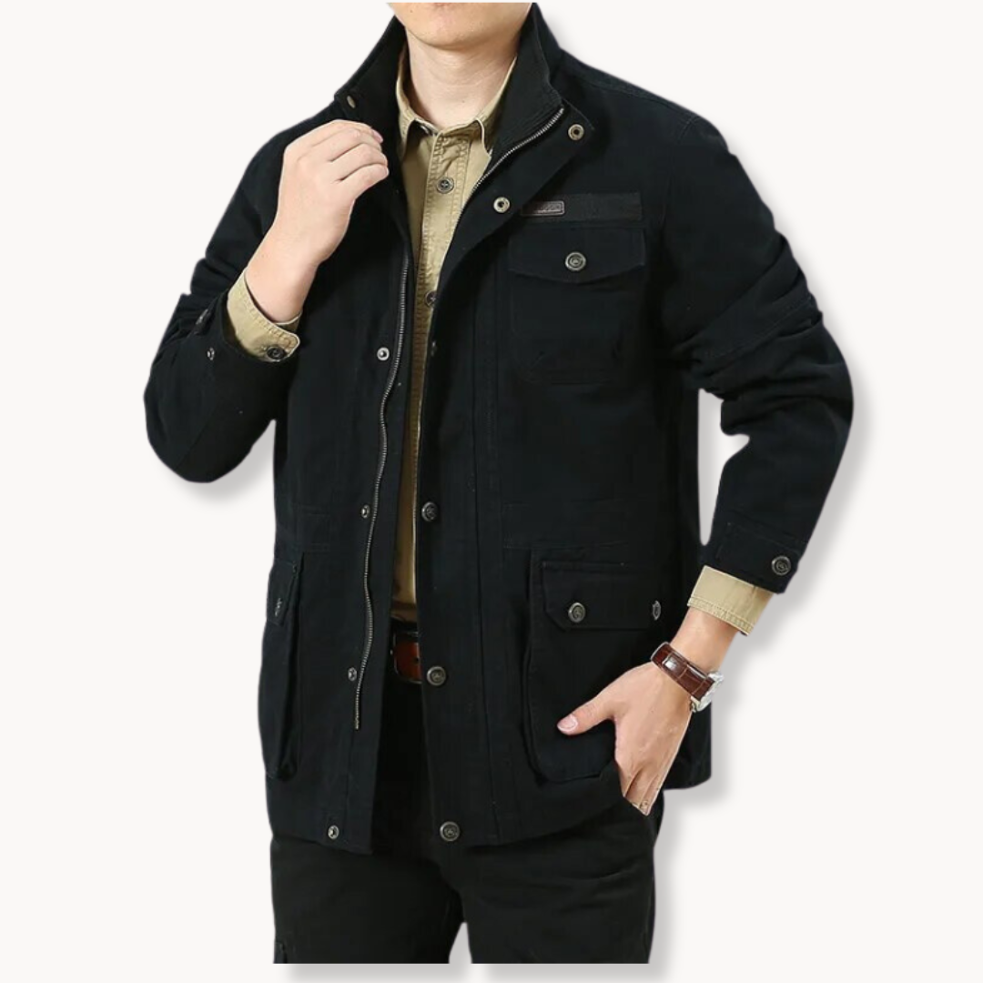 Military Cargo Jacke für Herren - Image 7