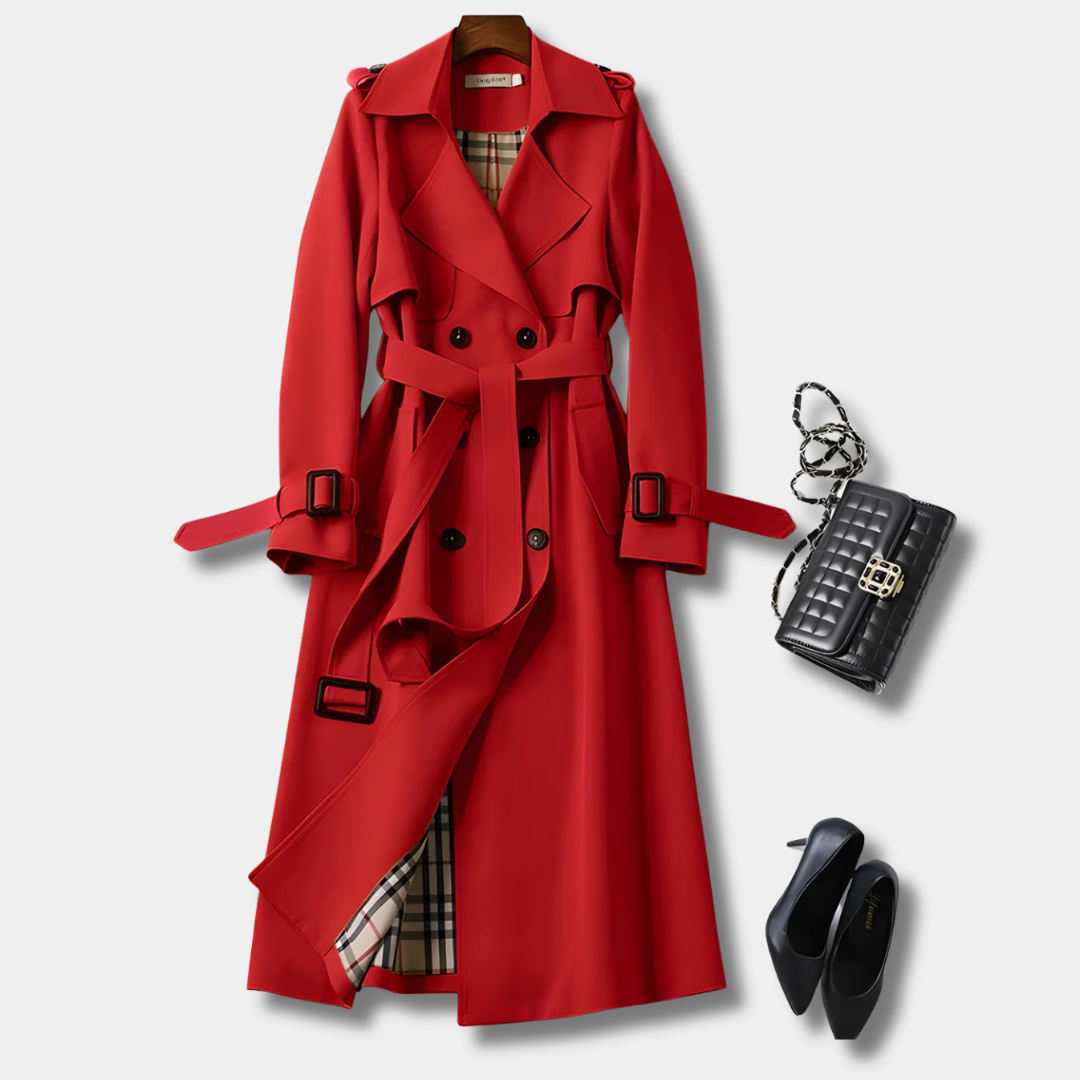 Trenchcoat mit Gürtel für Damen - Image 16