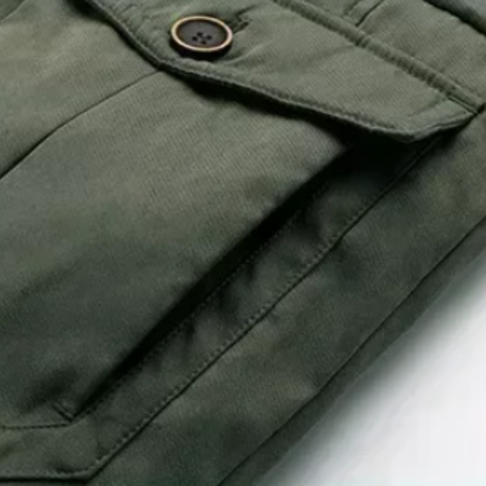 Kapuzen-Militärjacke für Herren - Image 11