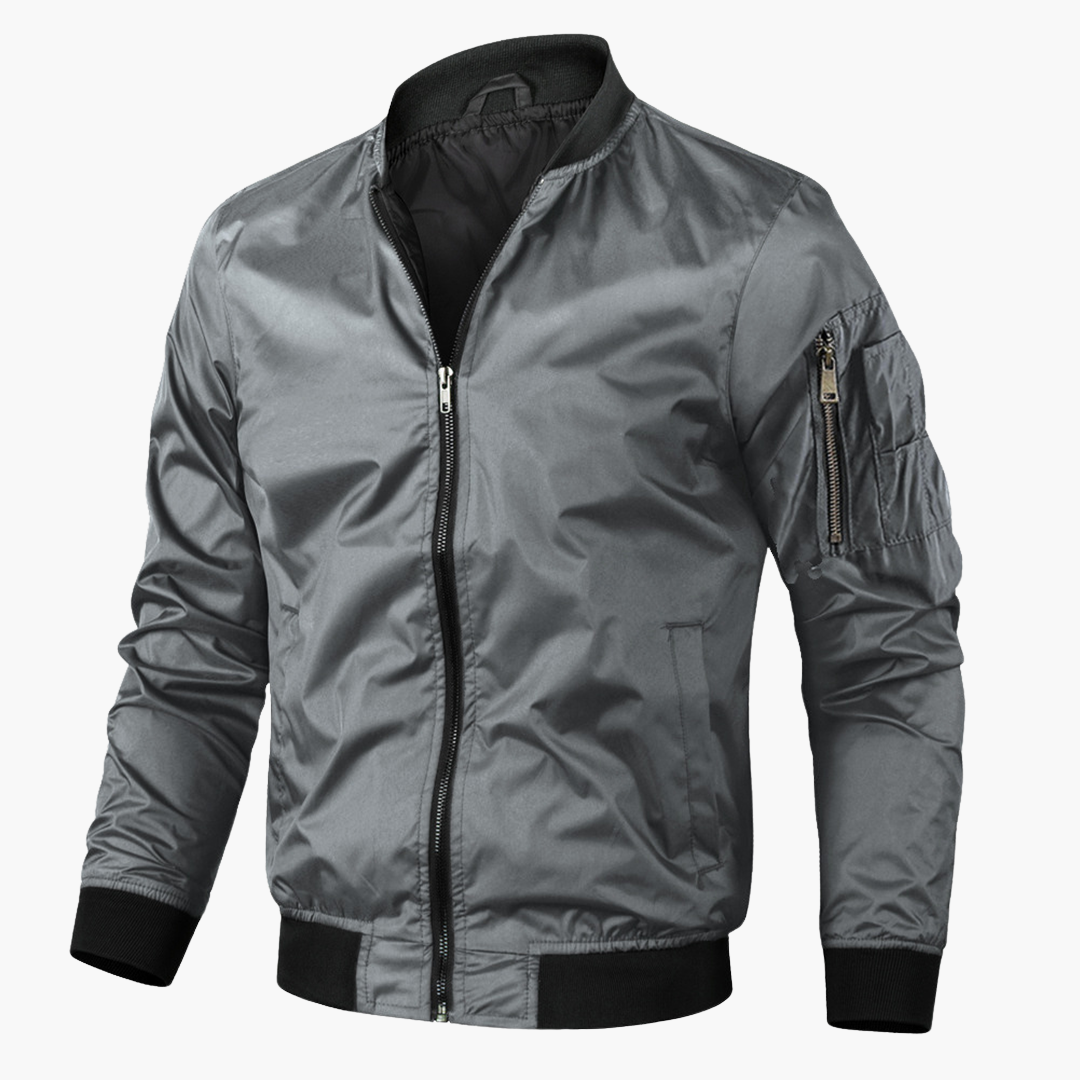 Bomberjacke mit Reißverschluss für Herren - Image 3