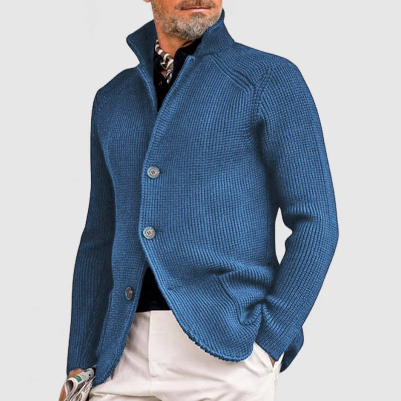 Gerippte Jacke mit Knopfleiste für Herren - Image 6
