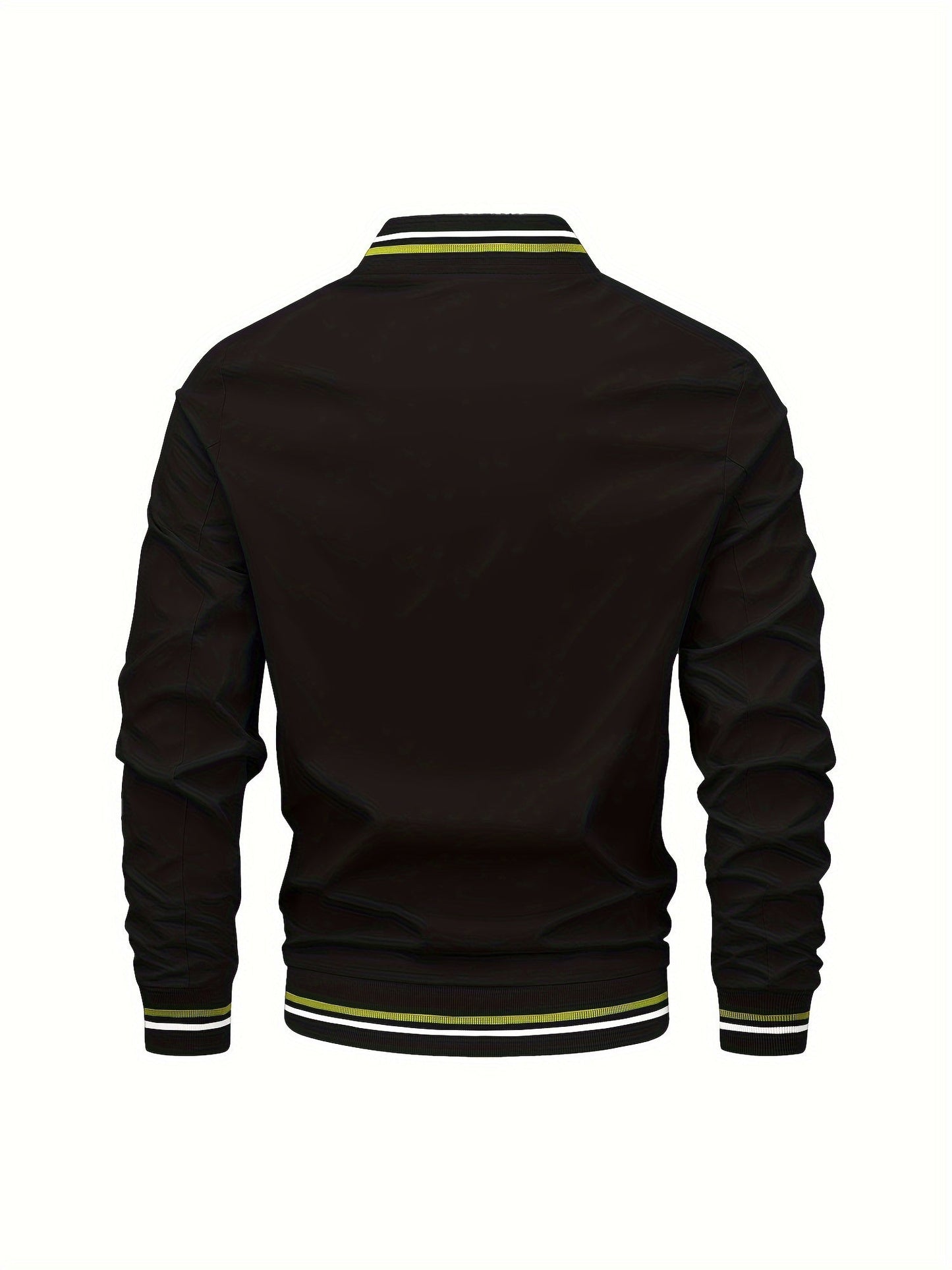 Bomberjacke für Herren mit geripptem Kragen - Image 7