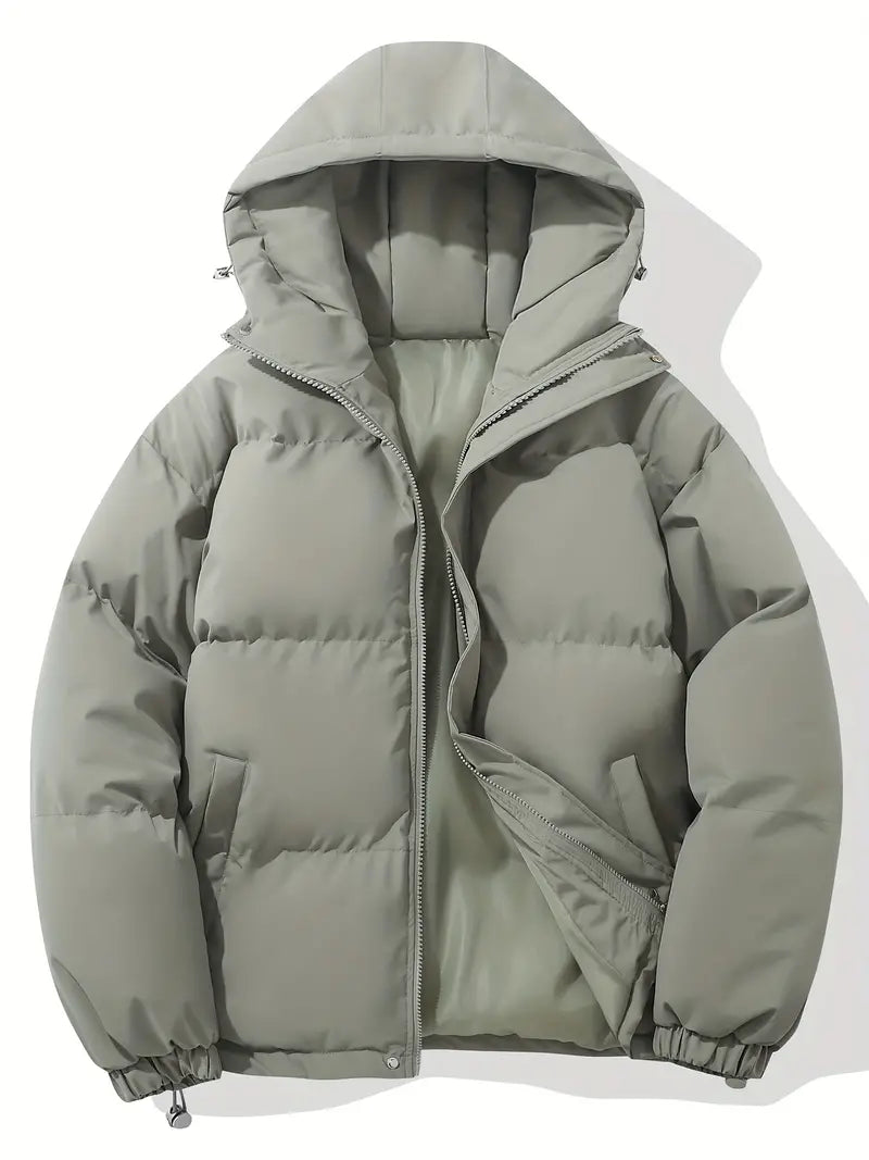 Gesteppte Pufferjacke mit Kapuze für Damen - Image 6