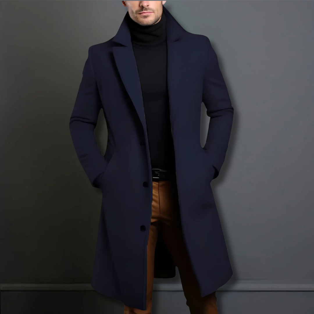 Herren Mantel mit fallendem Revers - Image 5