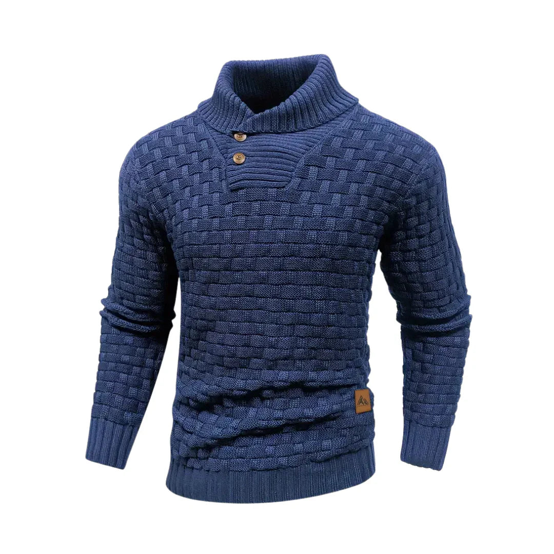 Strickpullover mit Schalkragen für Herren - Image 5