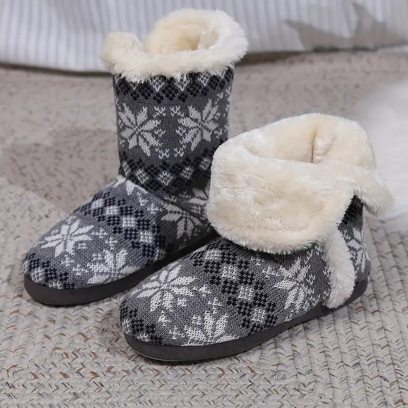 Warme und bequeme Hausschuhe für den Winter – Emilia