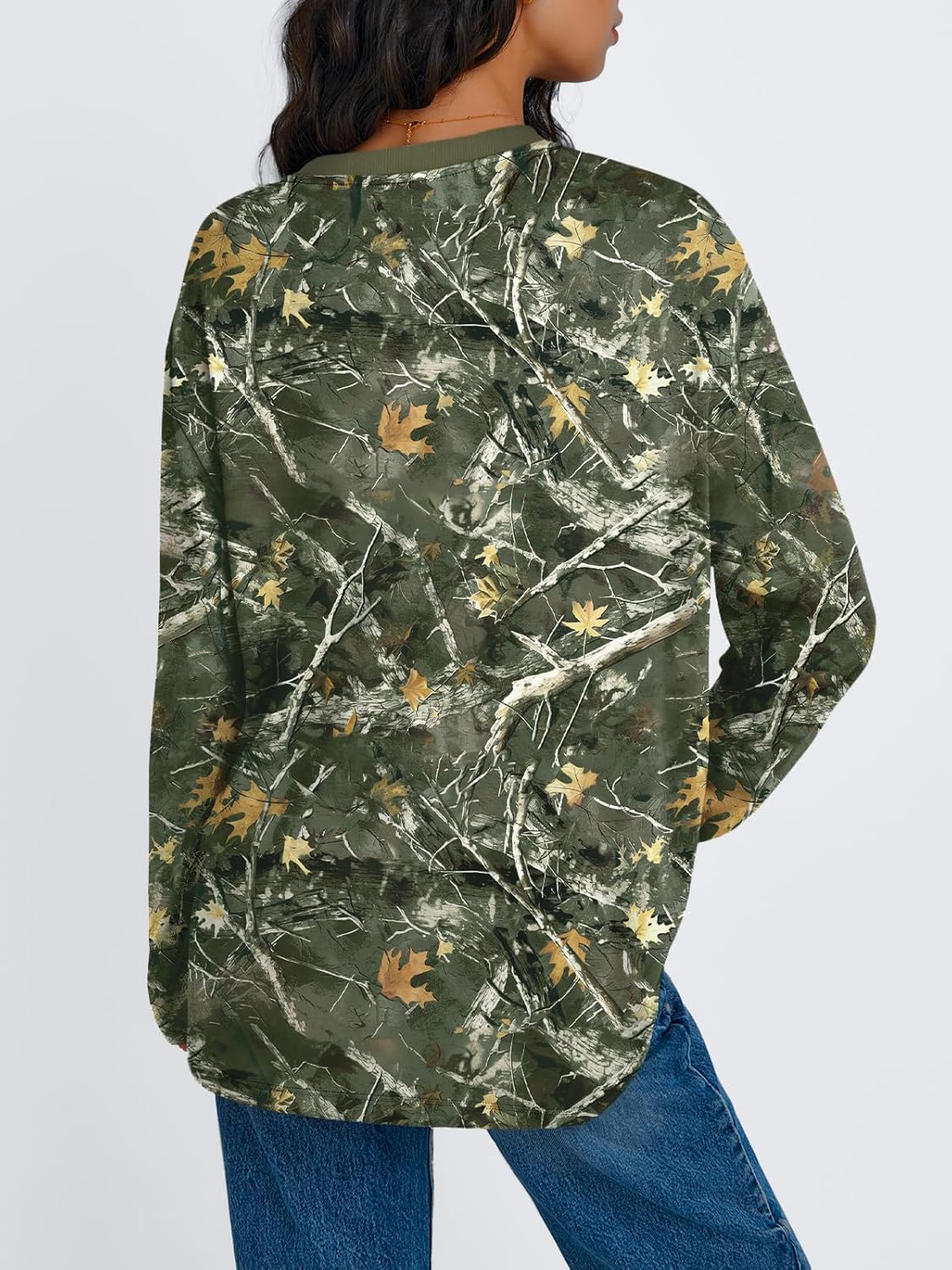Oversized Langarmshirt für Damen - Image 67