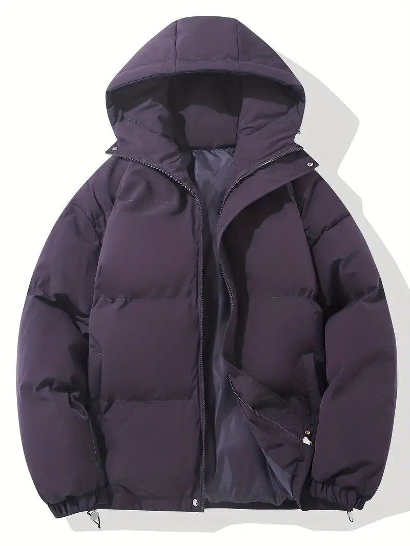 Gesteppte Pufferjacke mit Kapuze für Damen - Image 3