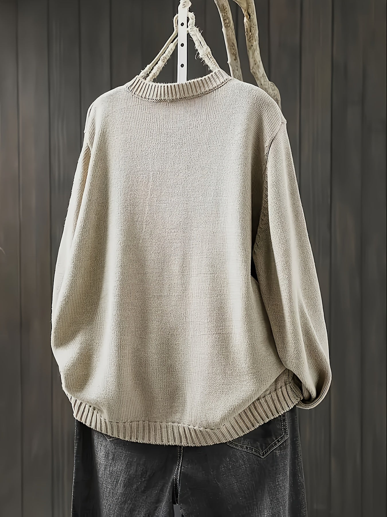 Strickjacke mit Knopfleiste für Damen - Image 7