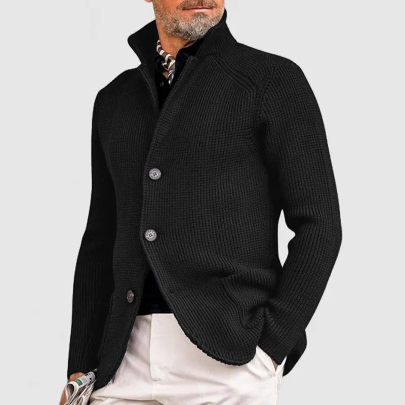 Gerippte Jacke mit Knopfleiste für Herren - Image 10