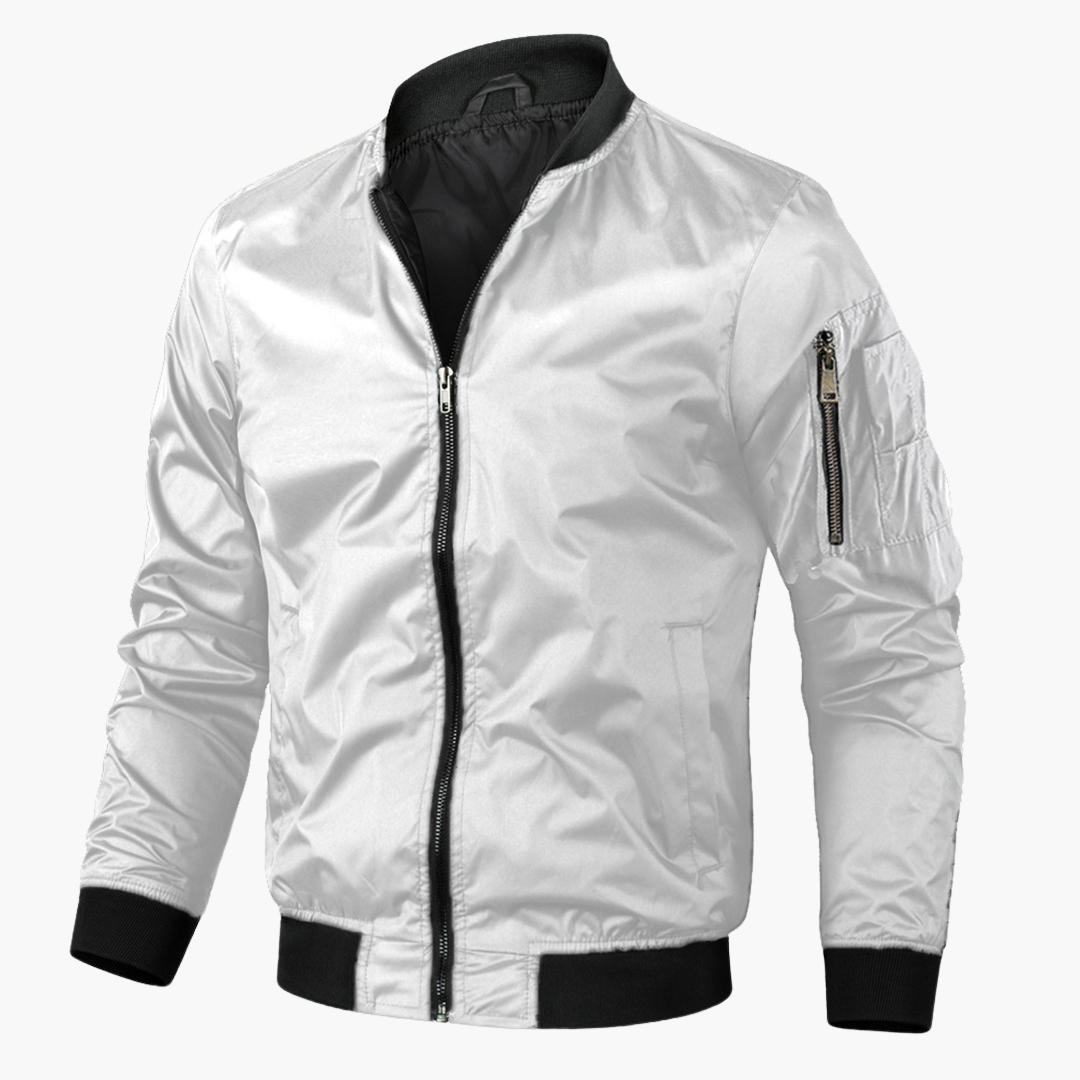 Bomberjacke mit Reißverschluss für Herren - Image 4