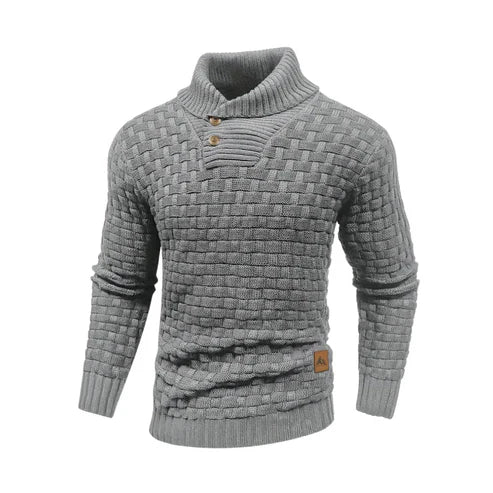 Strickpullover mit Schalkragen für Herren - Image 2