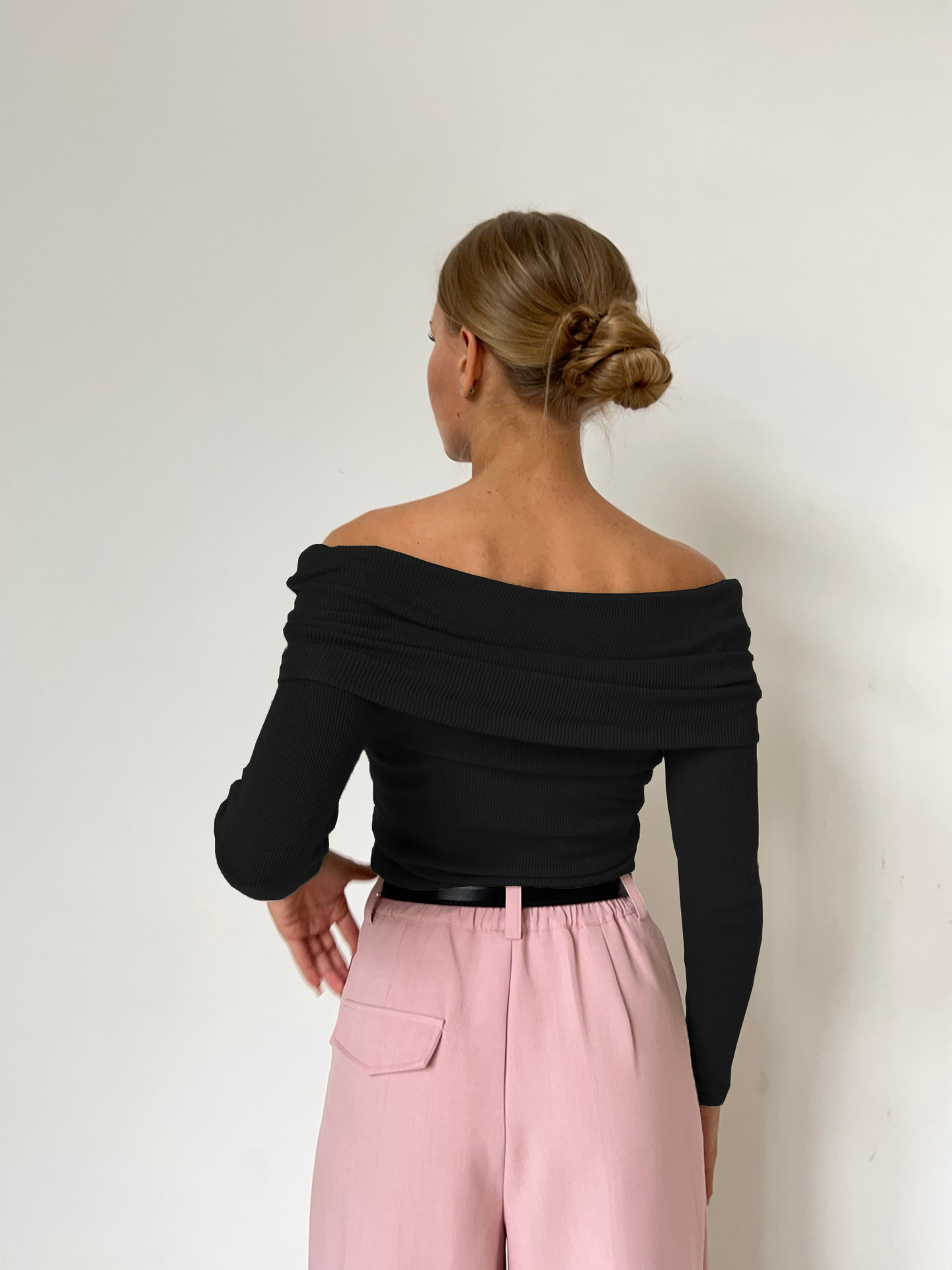 Damen Off-Shoulder Pullover, elegant & gestrickt – Sophia