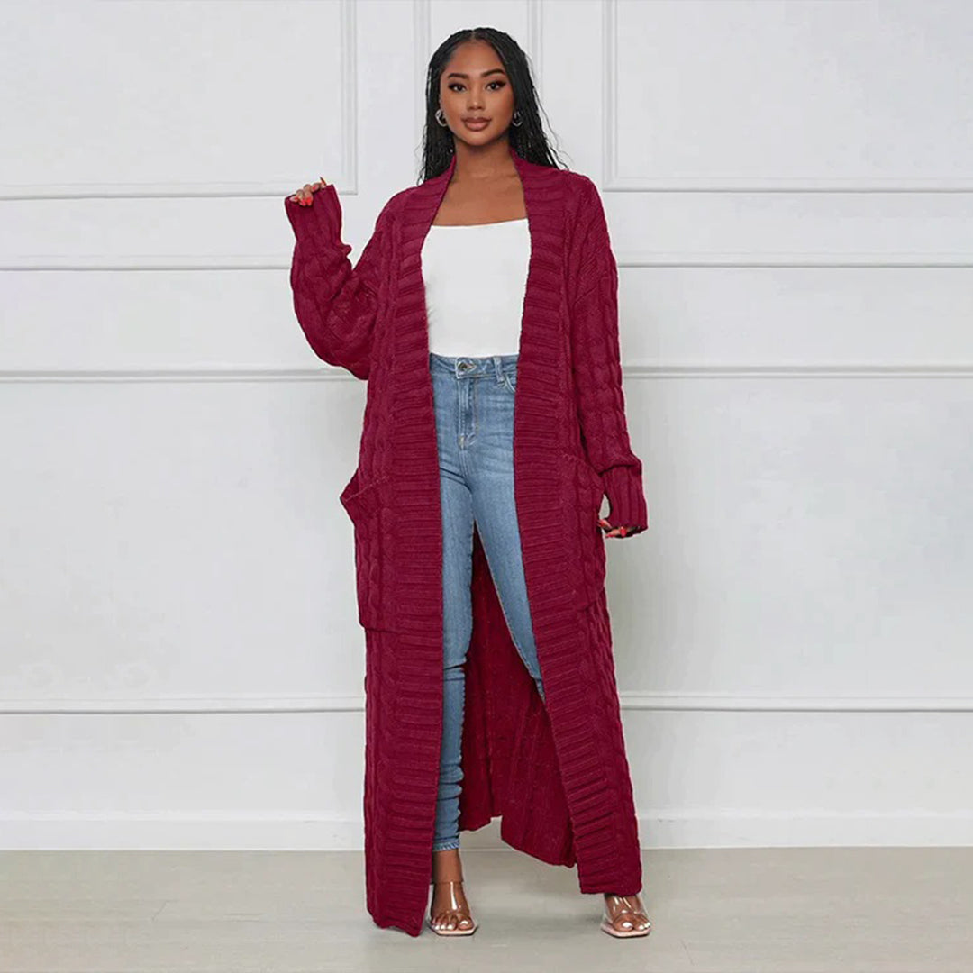 Strickjacke Damen Winter, weich und bequem – Isabella