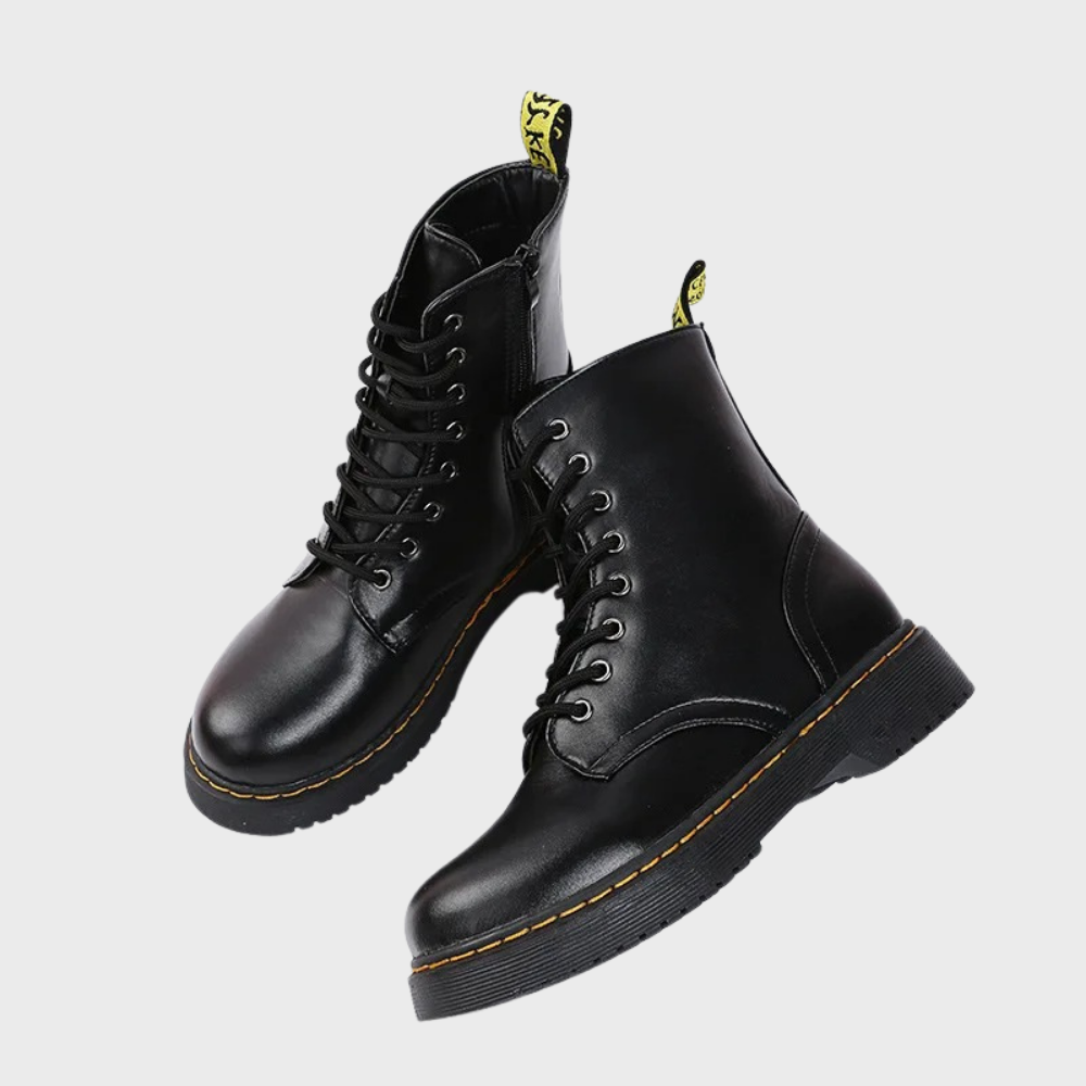 Damen Stiefel aus Kunstleder – elegant und bequem – Sophia