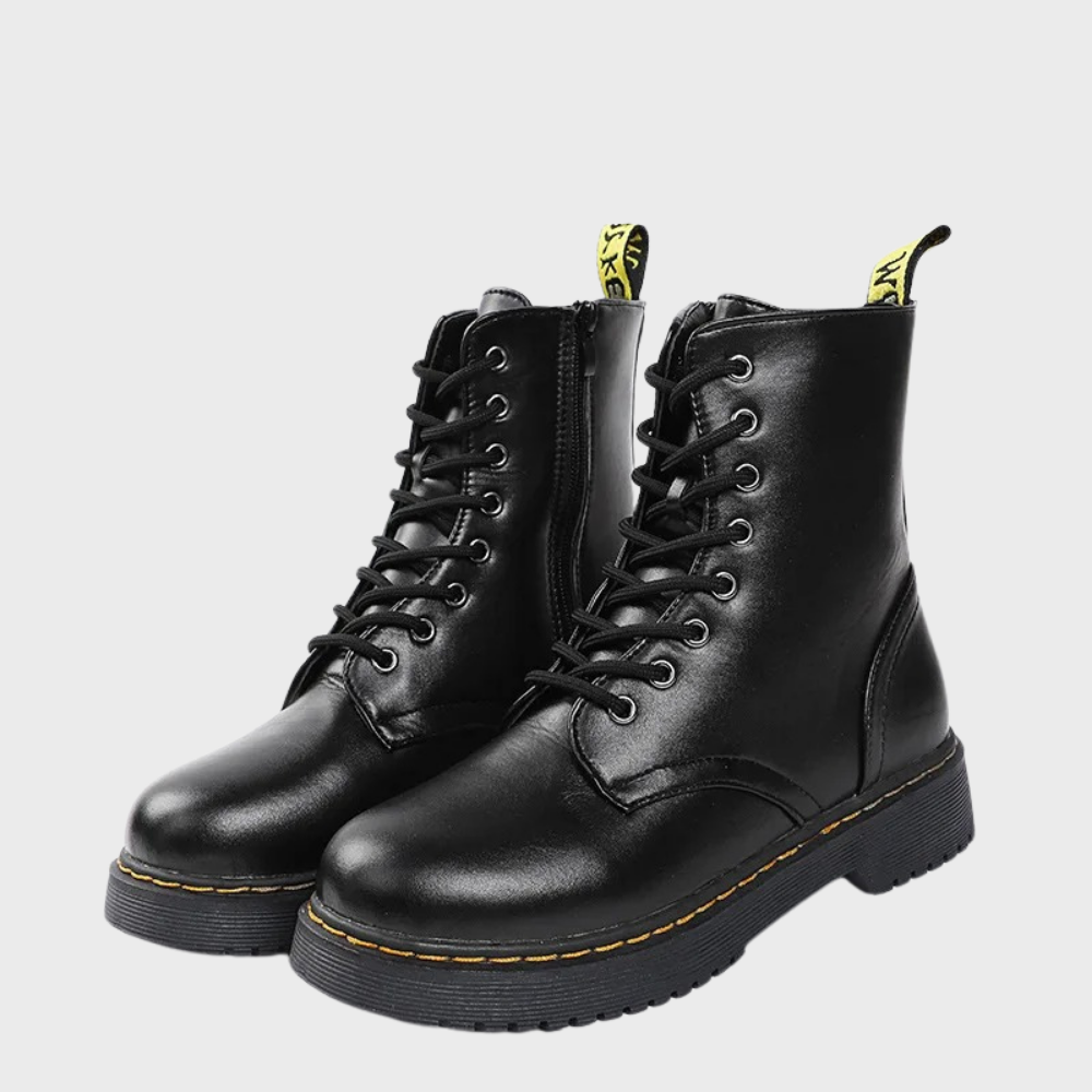 Damen Stiefel aus Kunstleder – elegant und bequem – Sophia