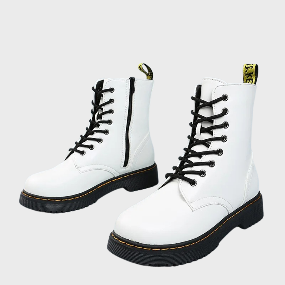 Damen Stiefel aus Kunstleder – elegant und bequem – Sophia