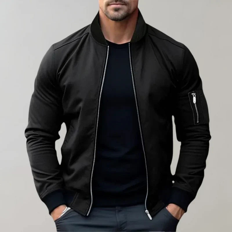 Herren Bomberjacke: Zeitloser Stil und Komfort – Jonas