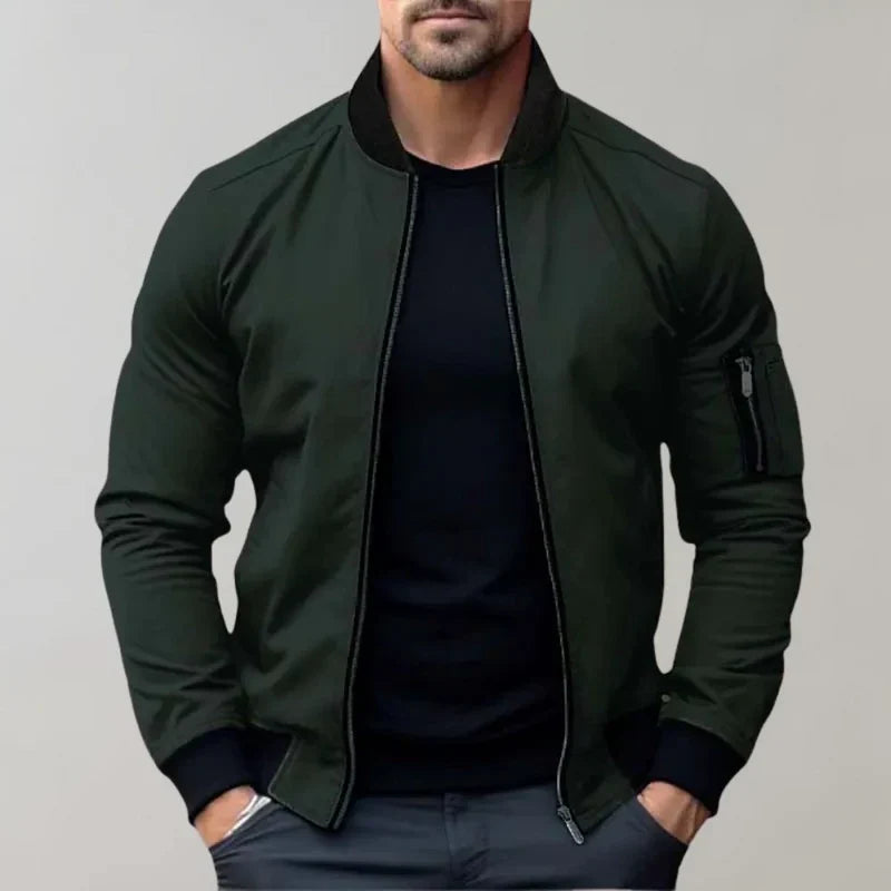 Herren Bomberjacke: Zeitloser Stil und Komfort – Jonas