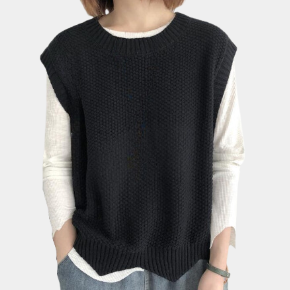 Elegante Damen Strickweste für jeden Anlass – Marie
