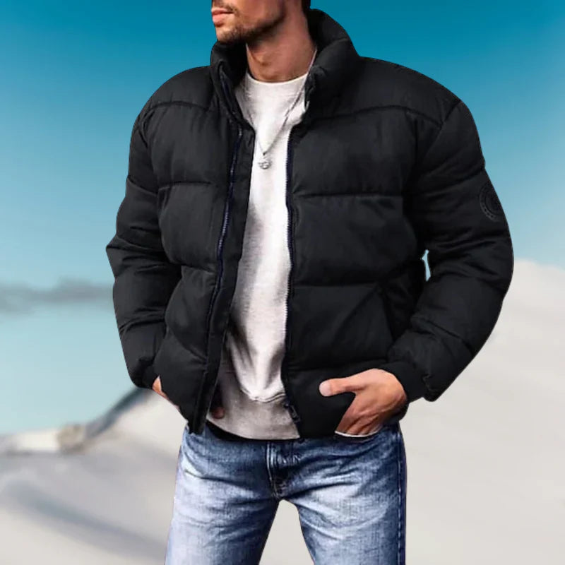 Wasserdichte Daunenjacke für Herren: Warm und Atmungsaktiv – Leon