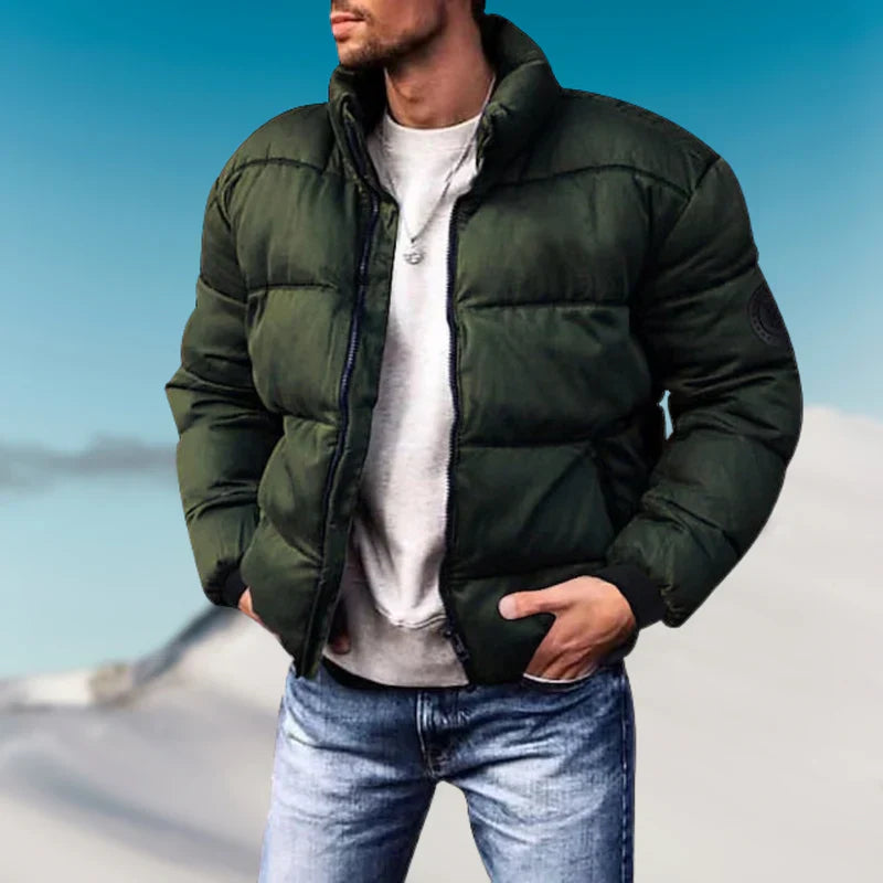 Wasserdichte Daunenjacke für Herren: Warm und Atmungsaktiv – Leon