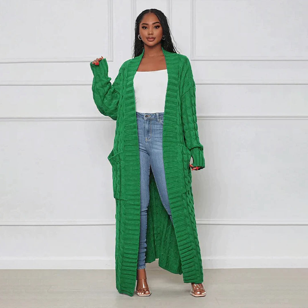 Strickjacke Damen Winter, weich und bequem – Isabella