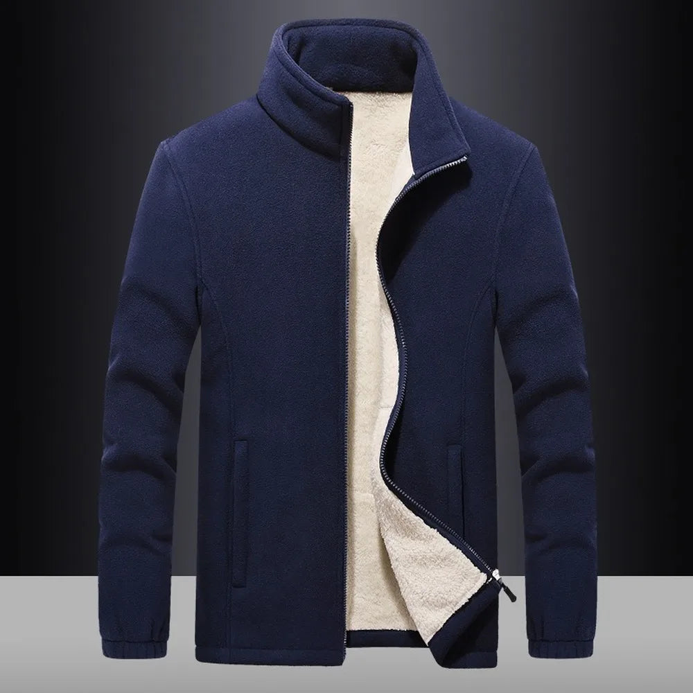 Fleecejacke mit durchgehendem Reißverschluss für Herren - Image 6
