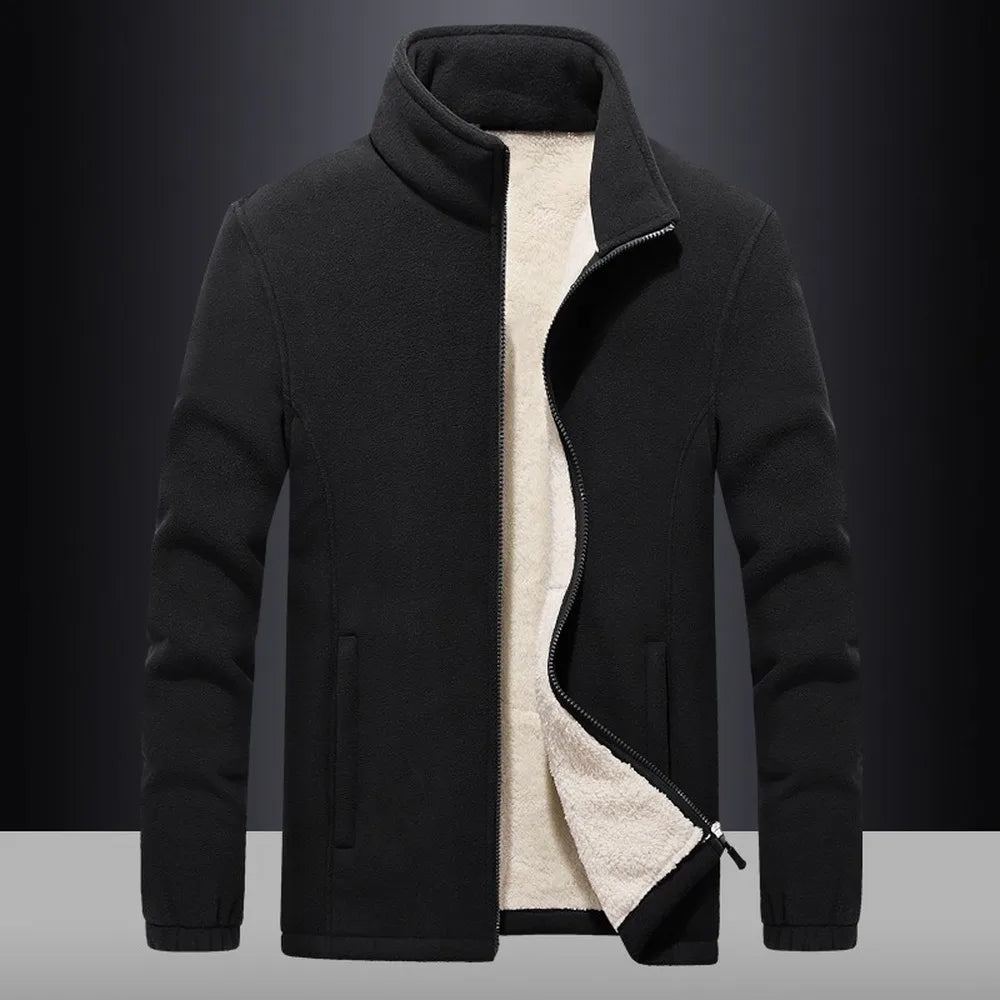 Fleecejacke mit durchgehendem Reißverschluss für Herren - Image 7