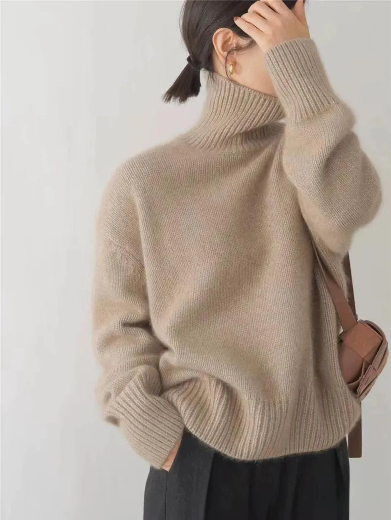 Oversized Langarmpullover für Damen - Image 6