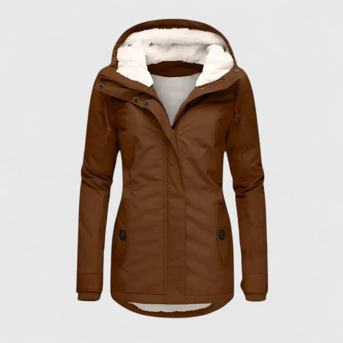 Winterjacke mit Kapuze für Damen - Image 3