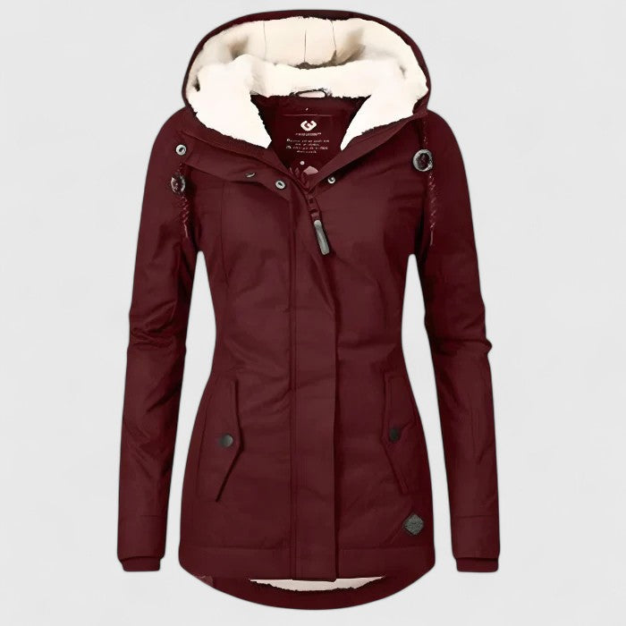 Winterjacke mit Kapuze für Damen - Image 4