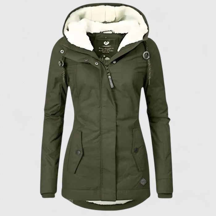 Winterjacke mit Kapuze für Damen - Image 5