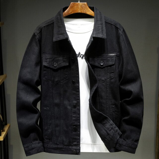 Button-Down Jeansjacke für Herren - Image 1
