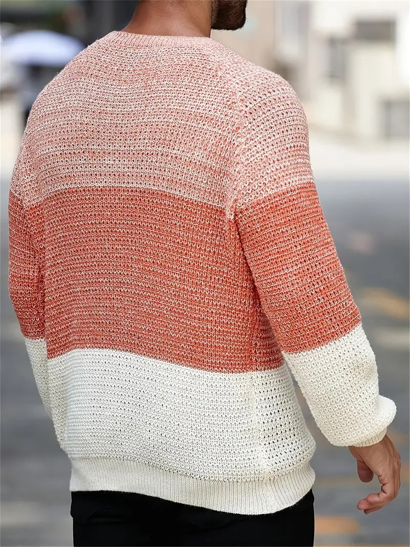 Rundhals Strickpullover für Herren - Image 4