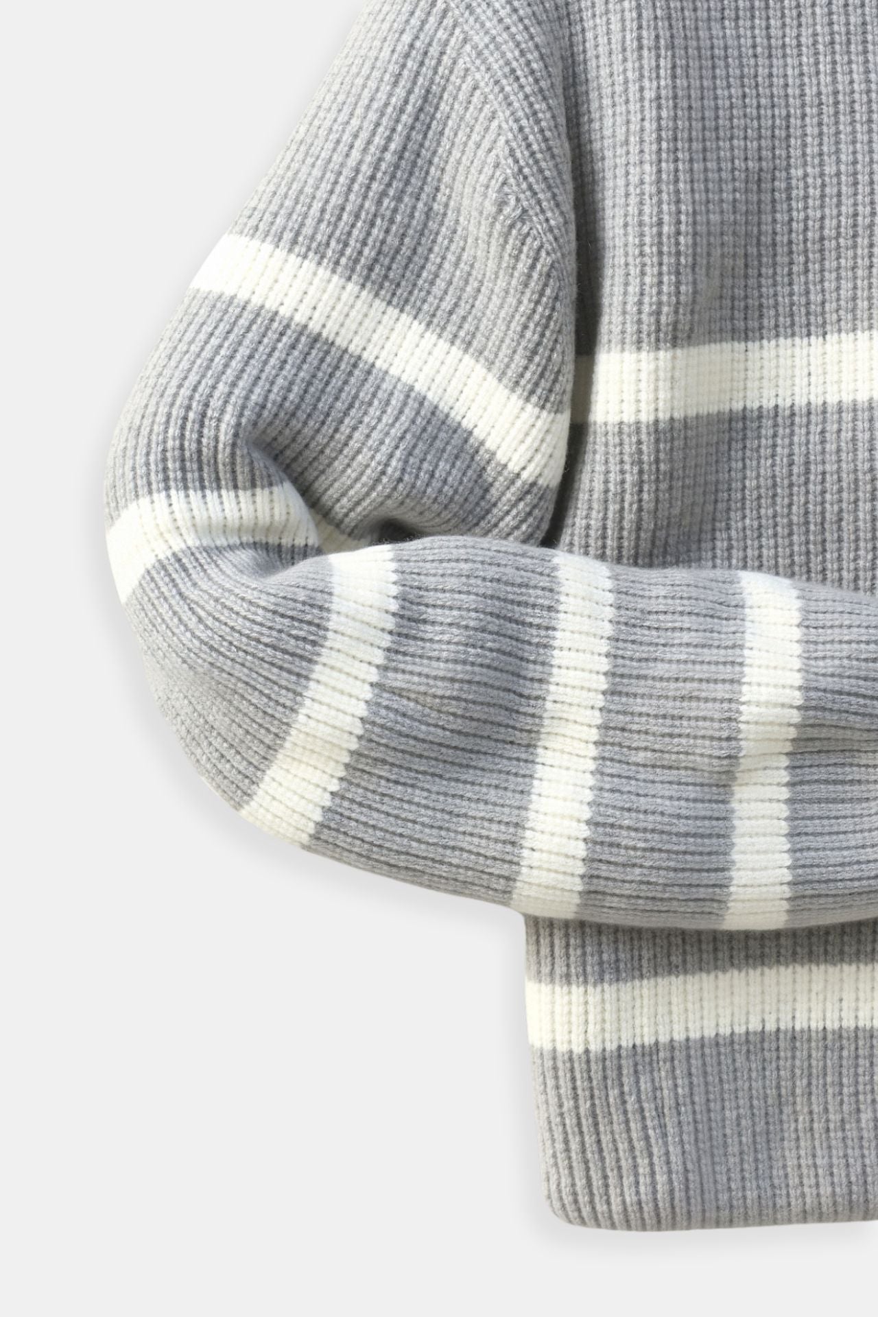 Gestreifter Quarter-Zip Pullover für Herren - Image 6
