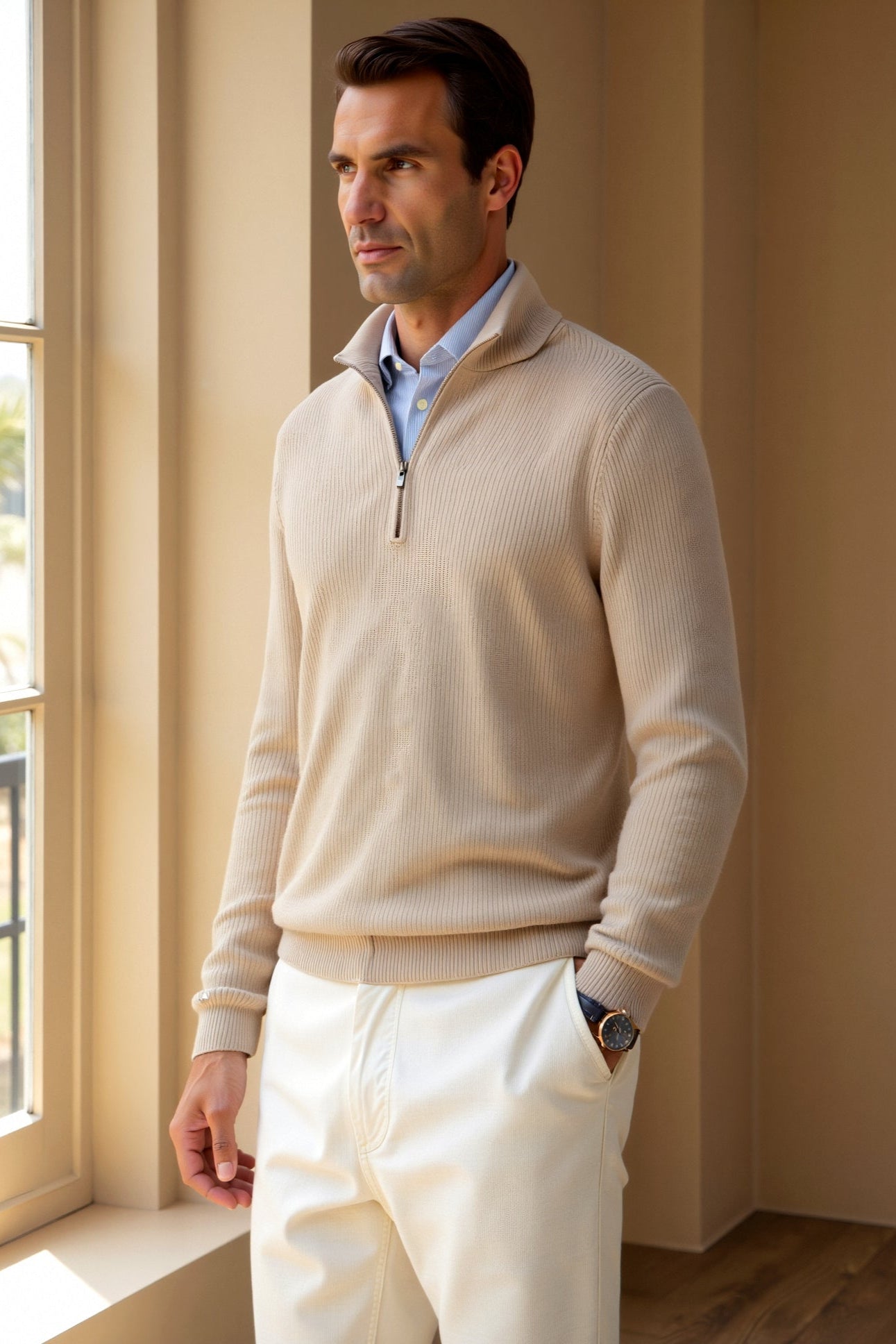 Quarter-Zip Pullover für Herren - Image 2