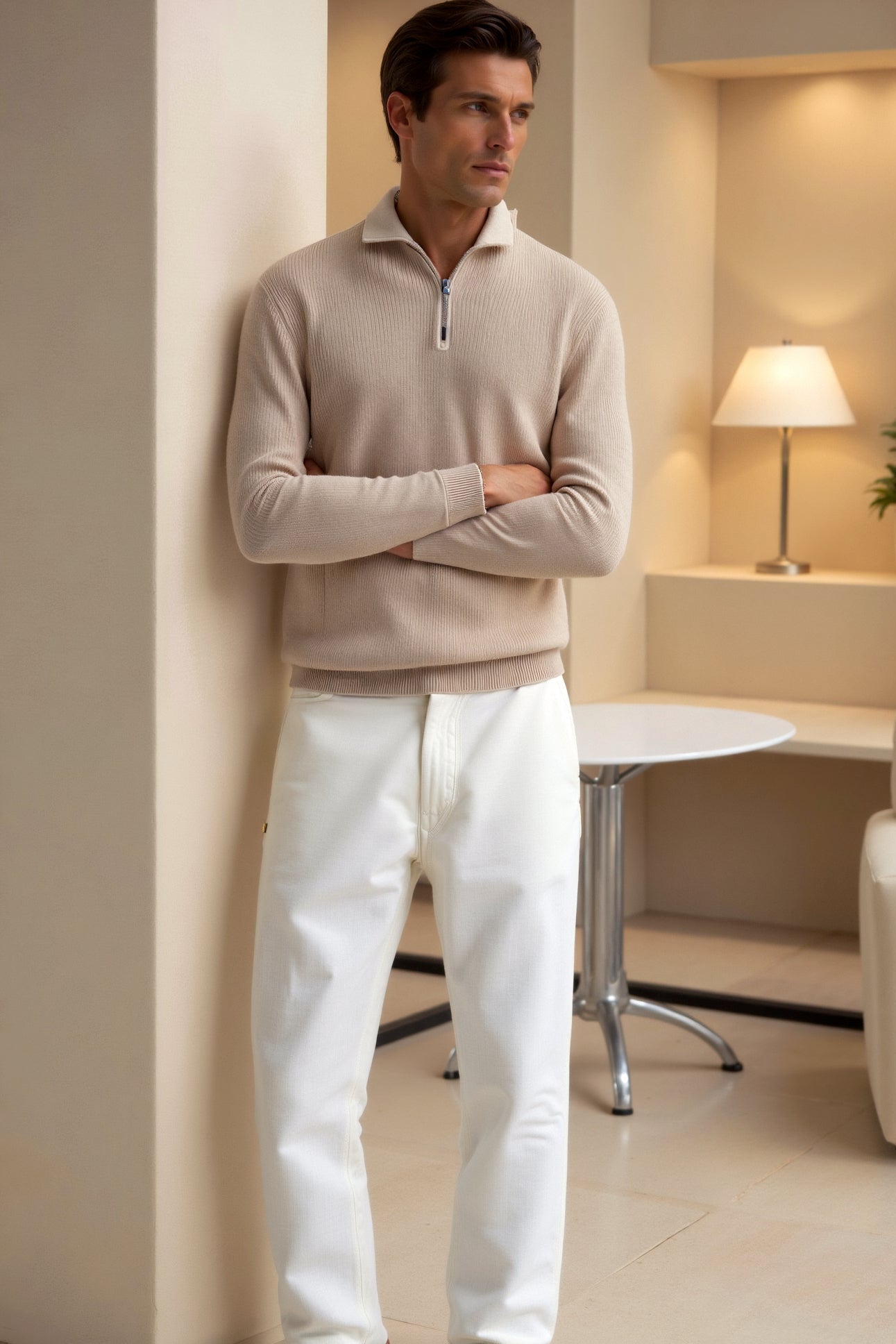Quarter-Zip Pullover für Herren - Image 4