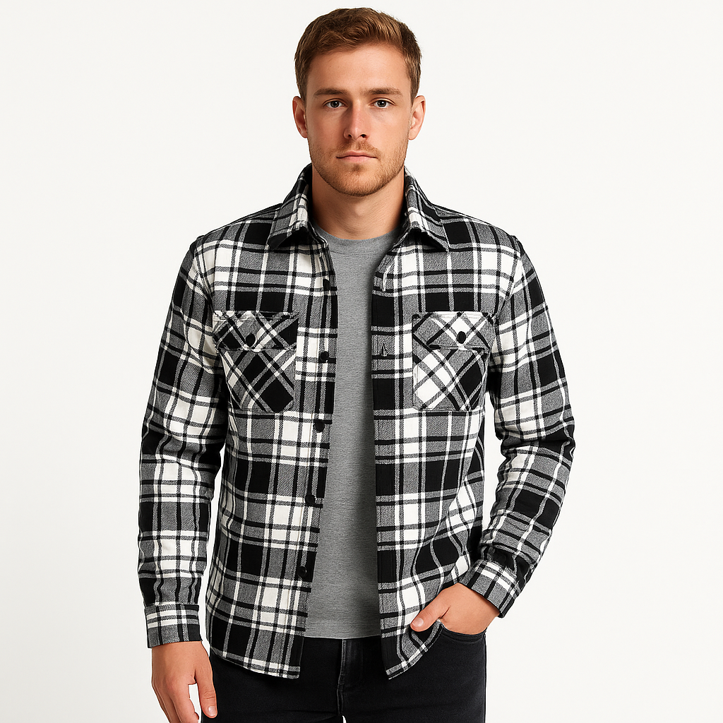Holzfällerhemd-Jacke für Herren - Image 2