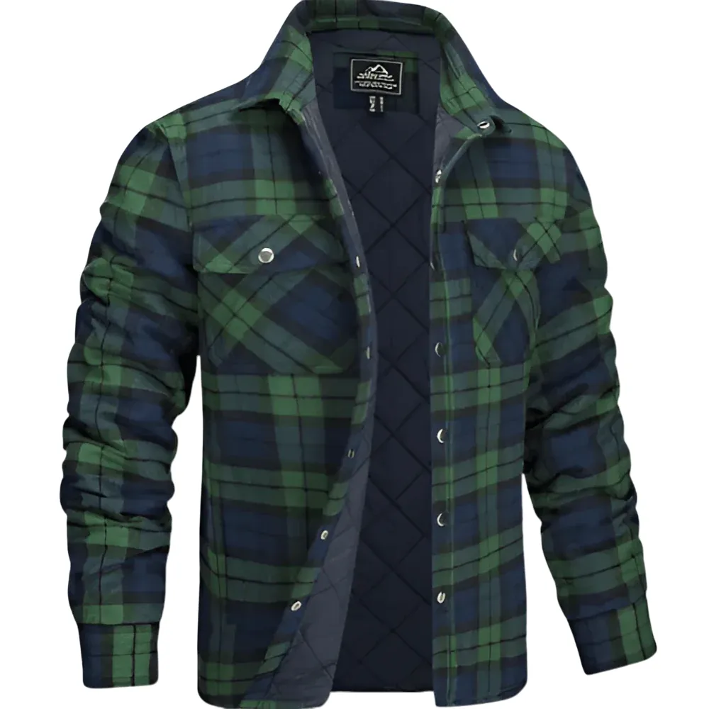 Holzfällerhemd-Jacke für Herren - Image 6