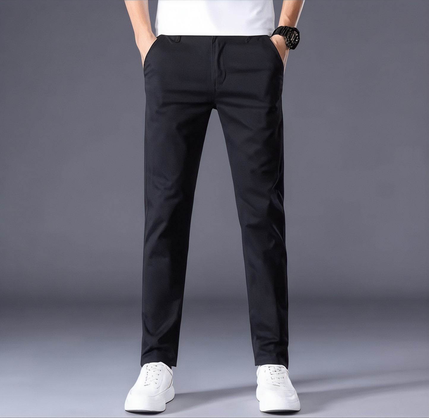 Slim-Fit Chino-Hosen für Herren - Image 12