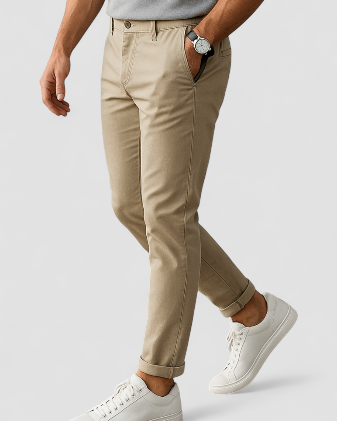 Slim-Fit Chino-Hosen für Herren - Image 4