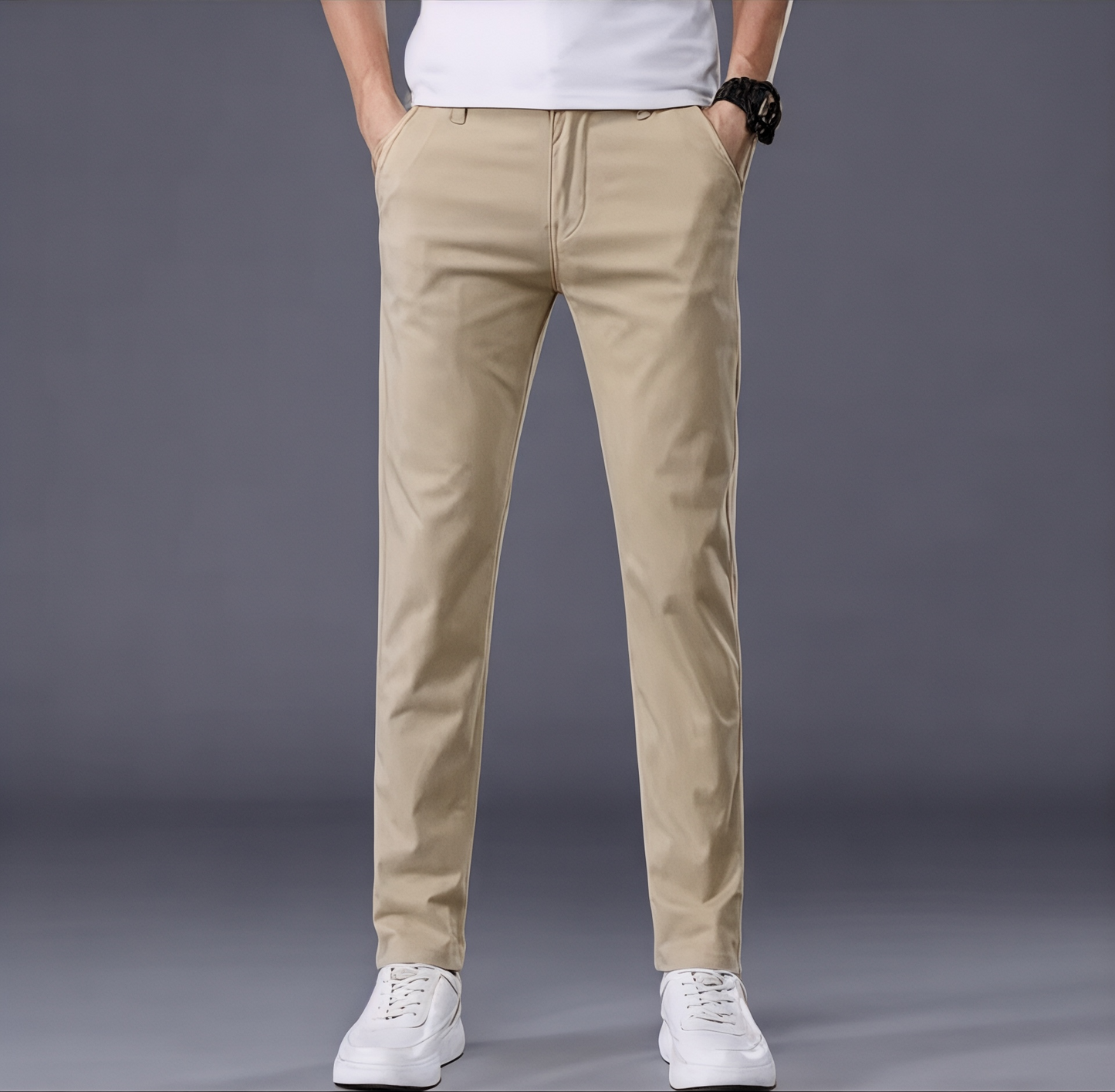 Slim-Fit Chino-Hosen für Herren - Image 7