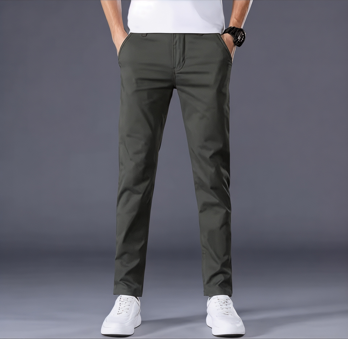 Slim-Fit Chino-Hosen für Herren - Image 6