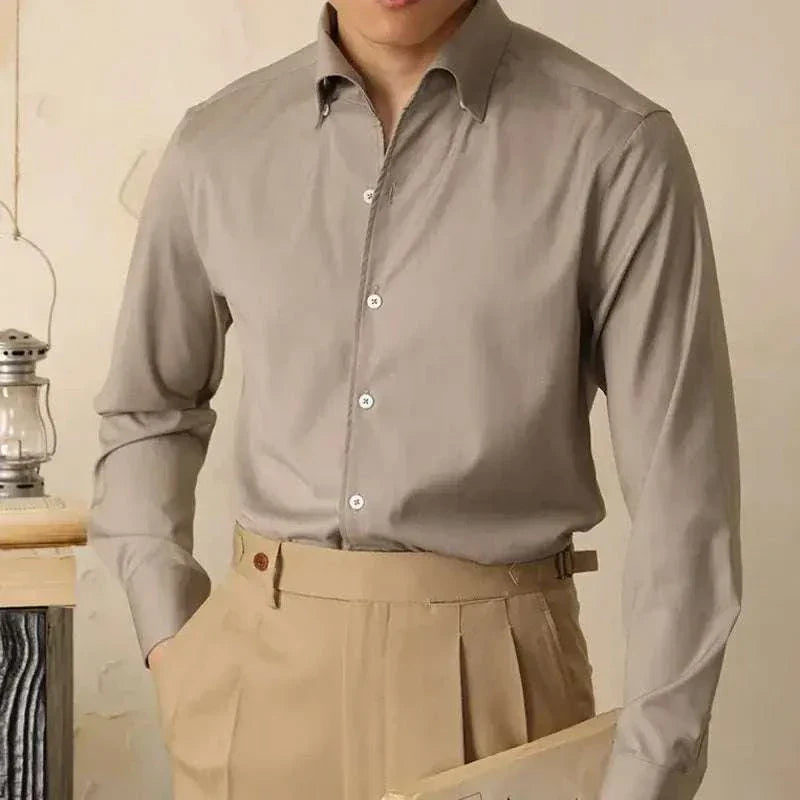 Langärmeliges Freizeit Hemd für Herren - Image 2
