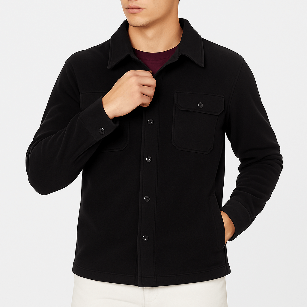 Button-Down Hemdjacke für Herren - Image 5