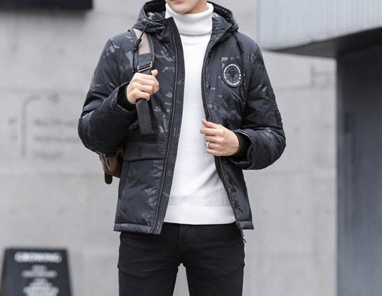 Kapuzen-Pufferjacke für Herren - Image 3