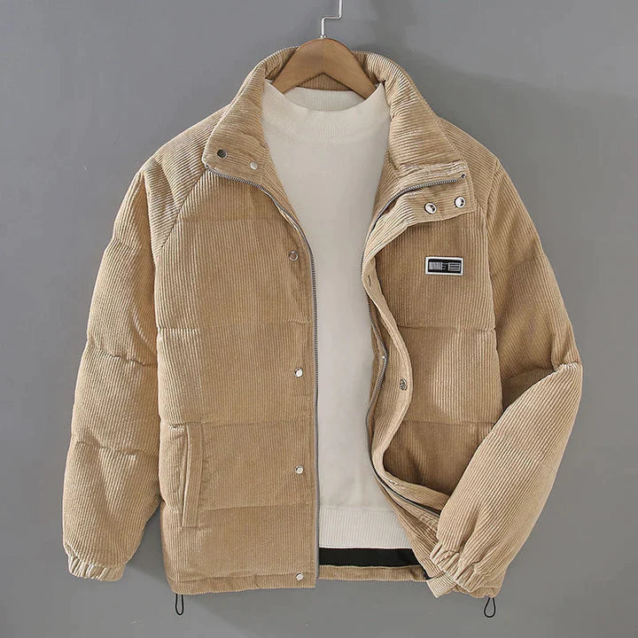 Pufferjacke mit Knopfleiste für Herren - Image 2