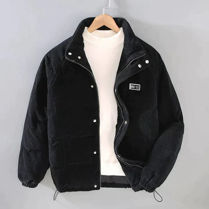 Pufferjacke mit Knopfleiste für Herren - Image 4